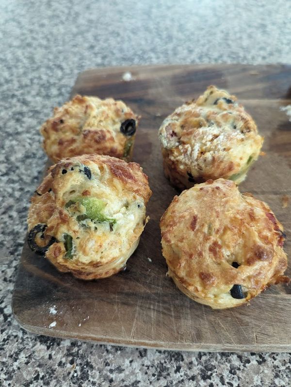 Mediterranean Savoury Muffins