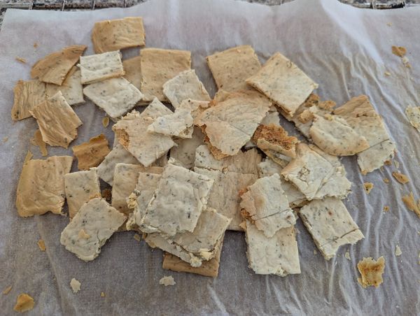 Sourdough Discard Crackers
