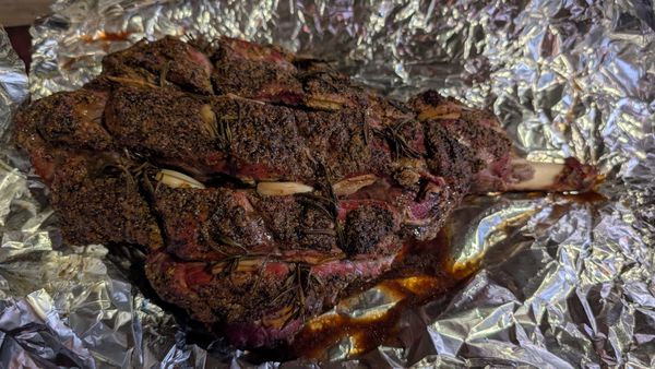 BBQ Lamb Leg